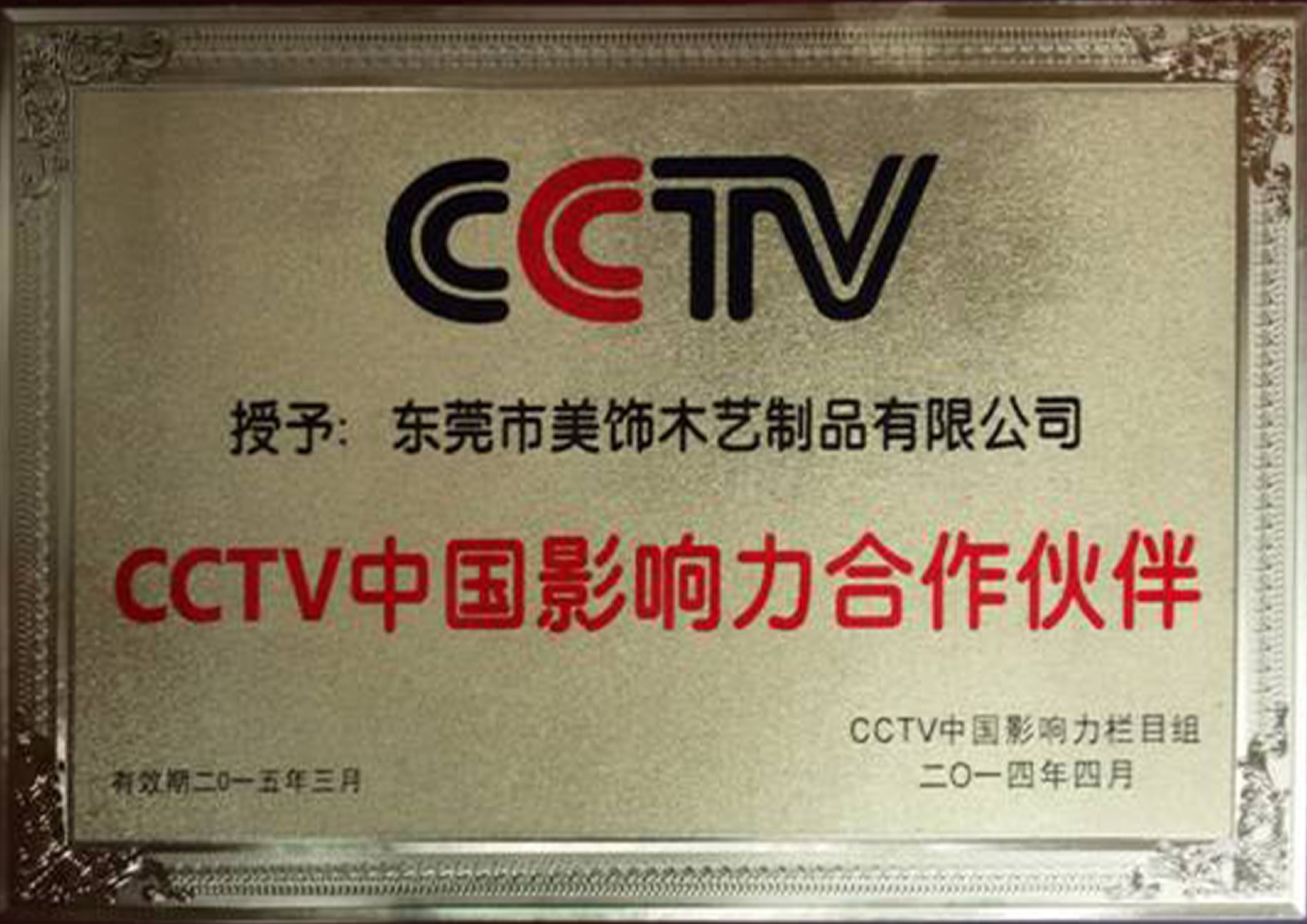 CCTV中国影响力合作伙伴